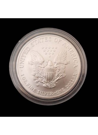 2006 American Eagle West Point Silver Dollar Uncirculated Natural Toning