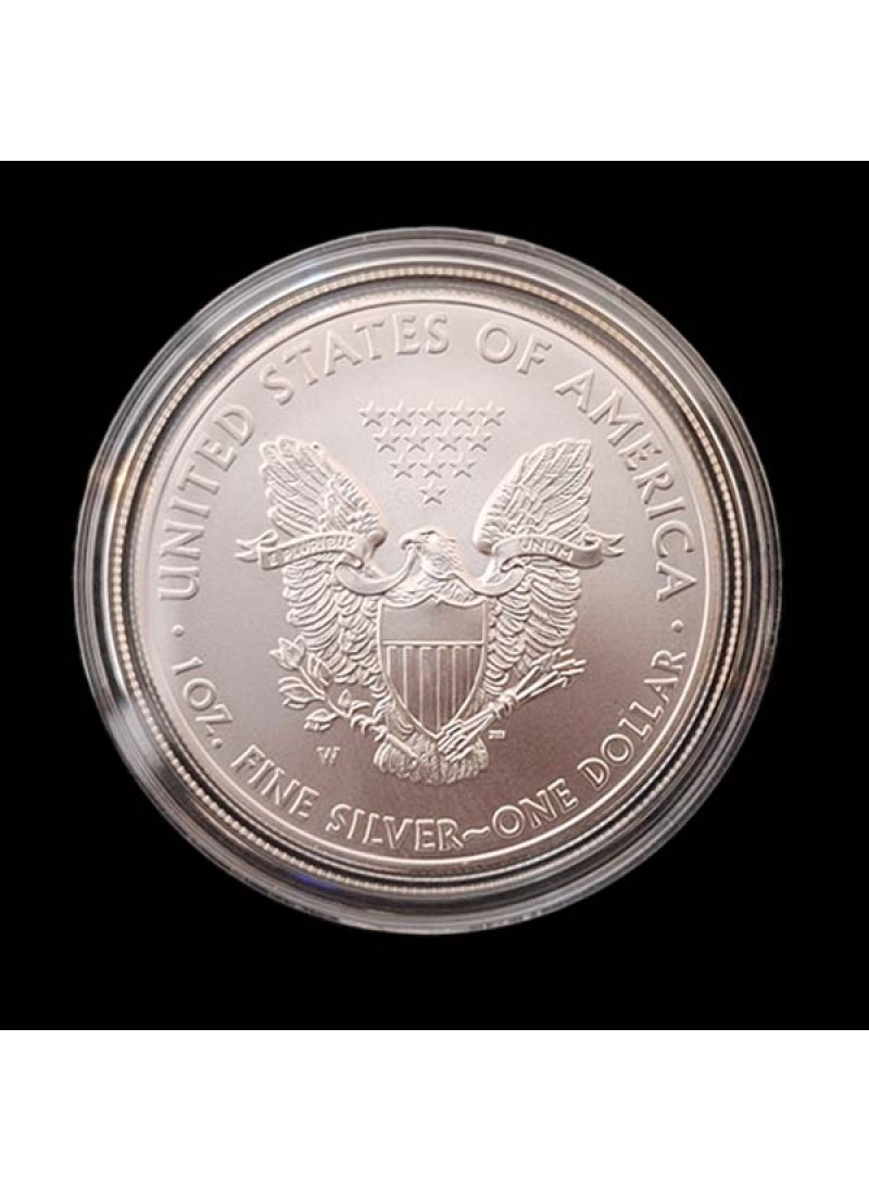 2008 American Eagle West Point Silver Dollar Uncirculated Burnished